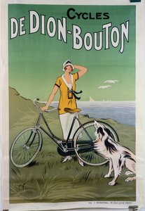 Poster che pubblicizza le biciclette 